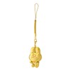 Sanrio 341801 Gold Pika Netsuke My Melody Lanyard Keychain