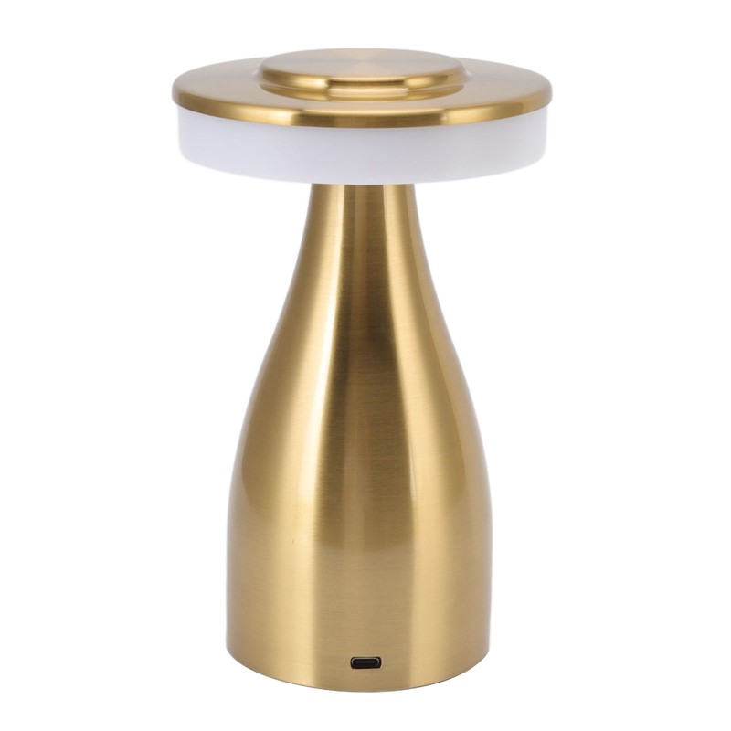 LED Table Lamp Touch Control 3 Mode Dimmable USB Rechargeable