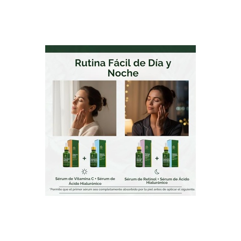 ToLB 72% Organic Anti Aging Serum Combo Pack - Vitamin