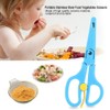 Food Shears Stainless Steel Baby Scissors Food Scissor with Plastic