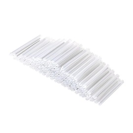 uxcell 40mm 3mm OD Fiber Optic Sleeves, 2 Ends Pre-Shrunk Fiber Optic Fusion Splice Tube Protector Sleeves, Clear Heat Shrinkable Tubing 1mm OD Rod 100pcs