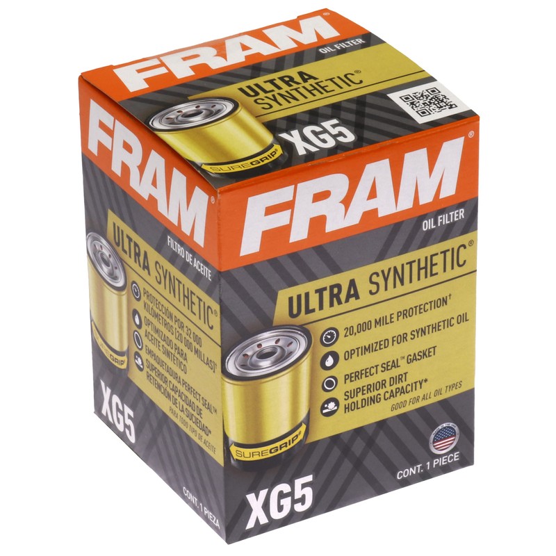 FRAM XG5 ULTRA Spin-On Oil Filter with Sure Grip