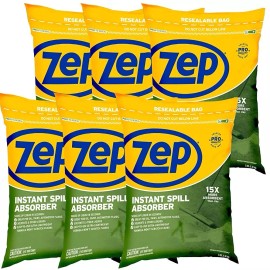 Zep Instant Spill Absorber - 3 Lb Bag (Case of 6)  - ZUABS3