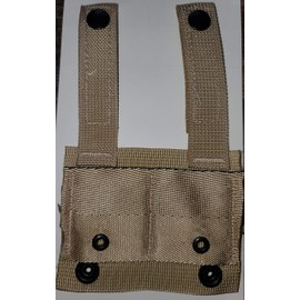 Specialty Defense Systems G.I. Military MOLLE II Alice Clip Adaptor ~TAN~ Set of (2) NSN:8465-01-491-7443