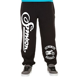 uglyshirt89 Sons of Suhl Jogging Bottoms | GDR | East | Men | Men | Simson | Schwalbe | Wartburg | Trabant | Fun, black
