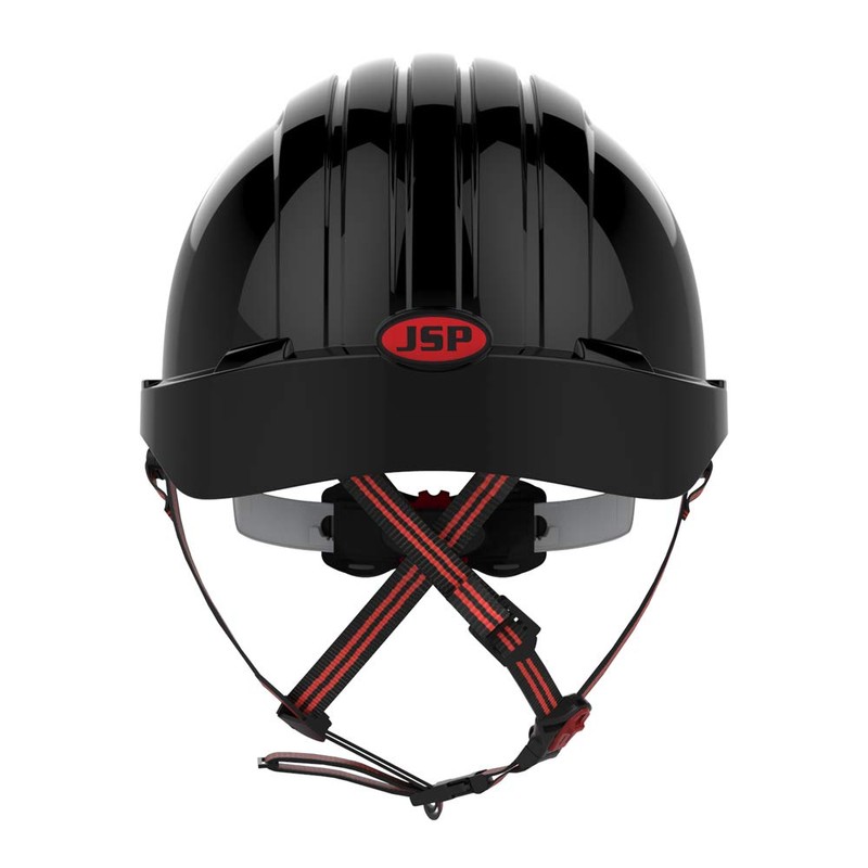 JSP EVO5 Dualswitch Industrial Safety And Climbing Helmet Vented Black