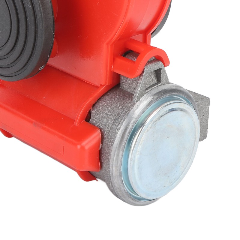 Snail Car Horn Red Air Electric Snail Single Horn Kit