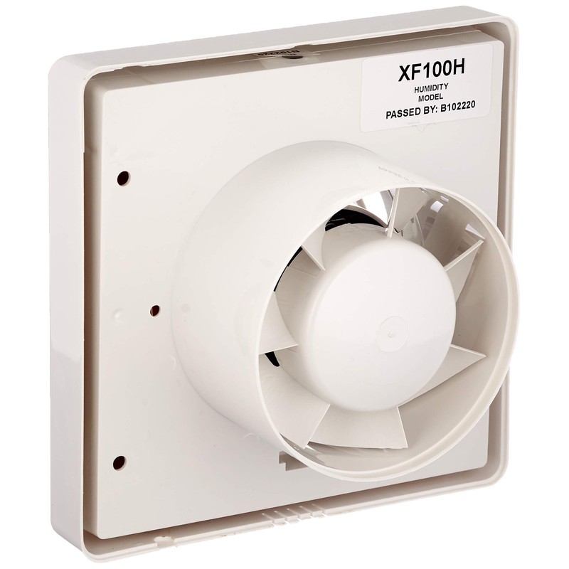 Manrose 100mm (4") XF100H Humidistat Bathroom Fan