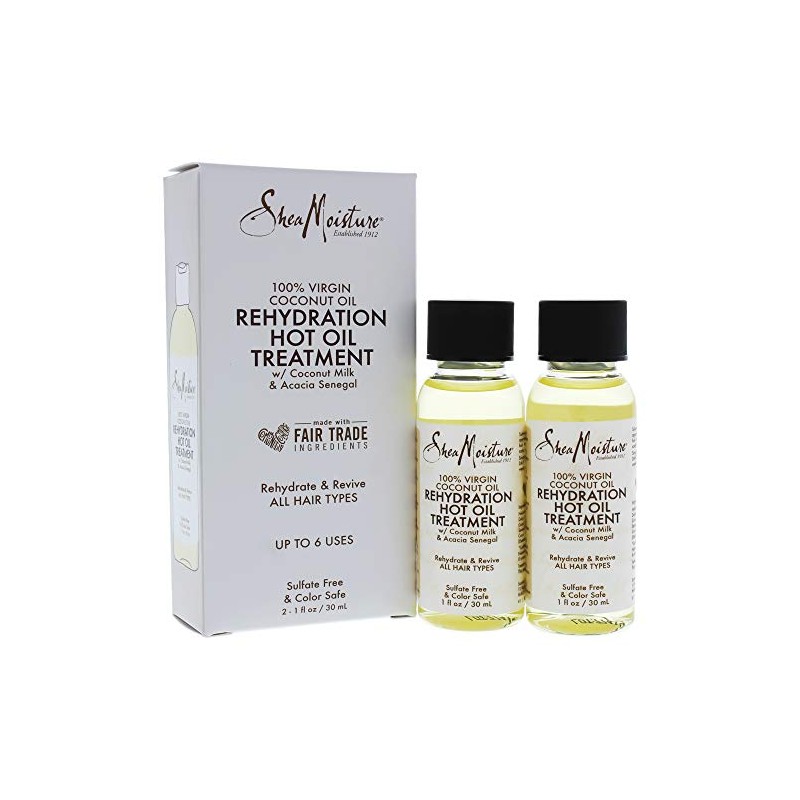 Shea Moisture 100 Percent Virgin Coconut Oil, 1 oz