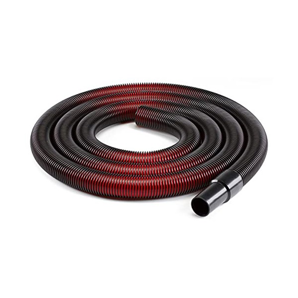 Shop-Vac 9198133 Hose, 1-1/2 inch diameter Premium Grade Crush Resistant Hose, Black w/Red Color, (1-Pack)