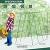 FOLLOOK Outdoor Trellis for Climbing Plants Arch Tunnel U-Frame Trellis