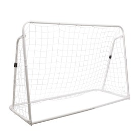 Champion Sports SG3IN1 3-in-1 Trainer Soccer Goal Set, White