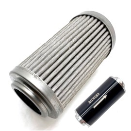 BAYWORD 12650 10 Micron Filter Element Fits 2" OD Filter Housings Gas and Alcohol Fuels