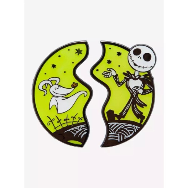 The Nightmare Before Christmas Jack & Zero Enamel Pin Set