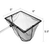 Filhome 6" Aquarium Fish Net with Extendable Stainless Steel Long