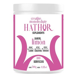 Creatina Monohidratada 500g Hathor En Polvo Varios Sabores