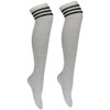 Knee Thigh High Sock Cheerleader Pub Golf Fancy Dress Stripe