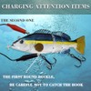 Electric Bait Swimming Robotic Segment Fishing Lure USB Charging Swim