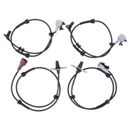 NewYall Front Rear Left and Right ABS Wheel Speed Sensor 2.5L 4.0L for Nissan Frontier 2005-2019