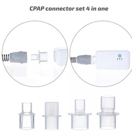 CPAP C PAP Cleaner Disinfector BiPAP Machine Adapters Connector Tube Hose Extender