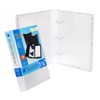 Mini UniKeep 3 Ring Binder - Clear - Full Enclosed