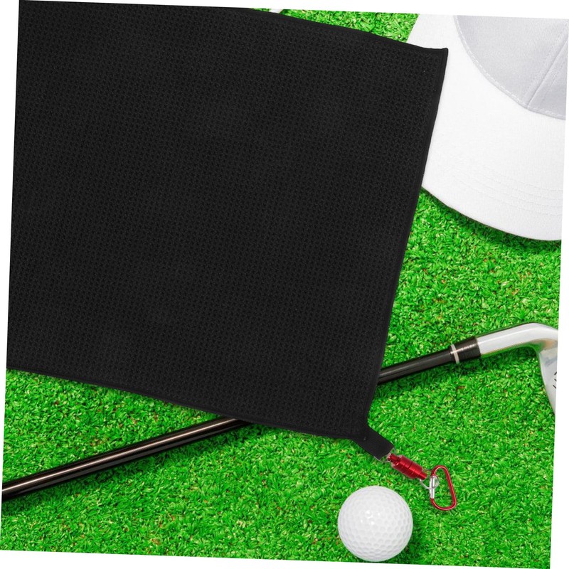 Kisangel Magnetic Golf Towel Microfiber Waffle Pattern Large Golf Sweat