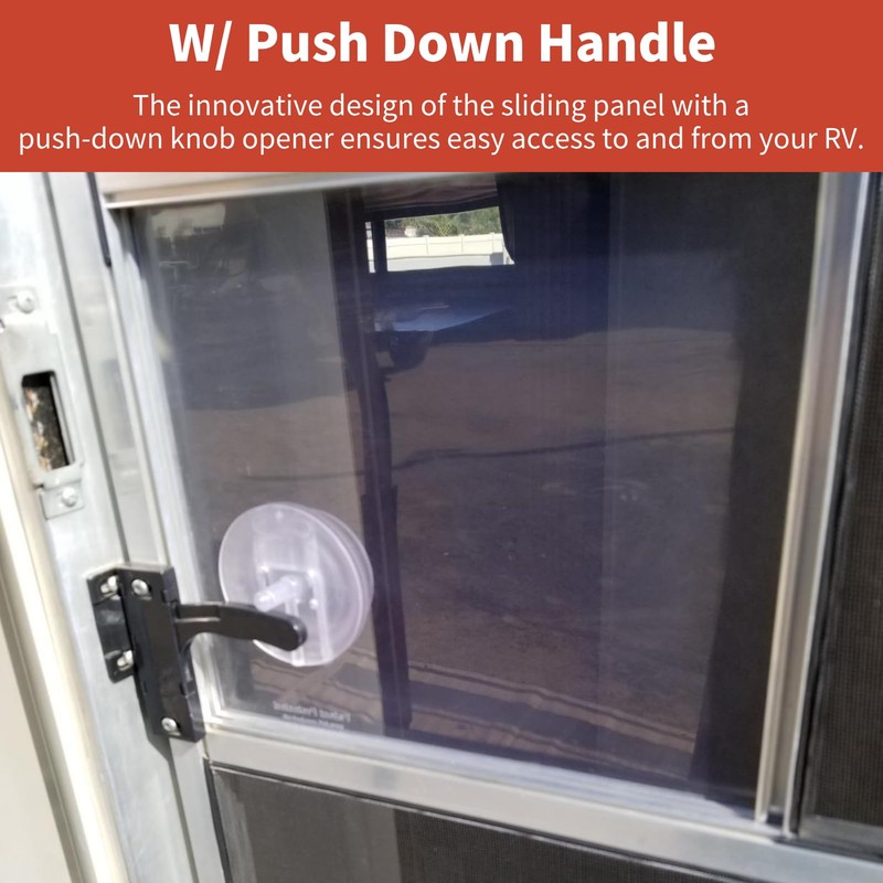 RV Screen Door Slide Panel, Replacement RV Screen Door Parts,
