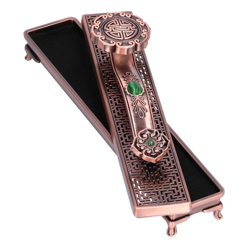 Metal Incense Holder Ruyi Antique Incense Stick Burner for Home