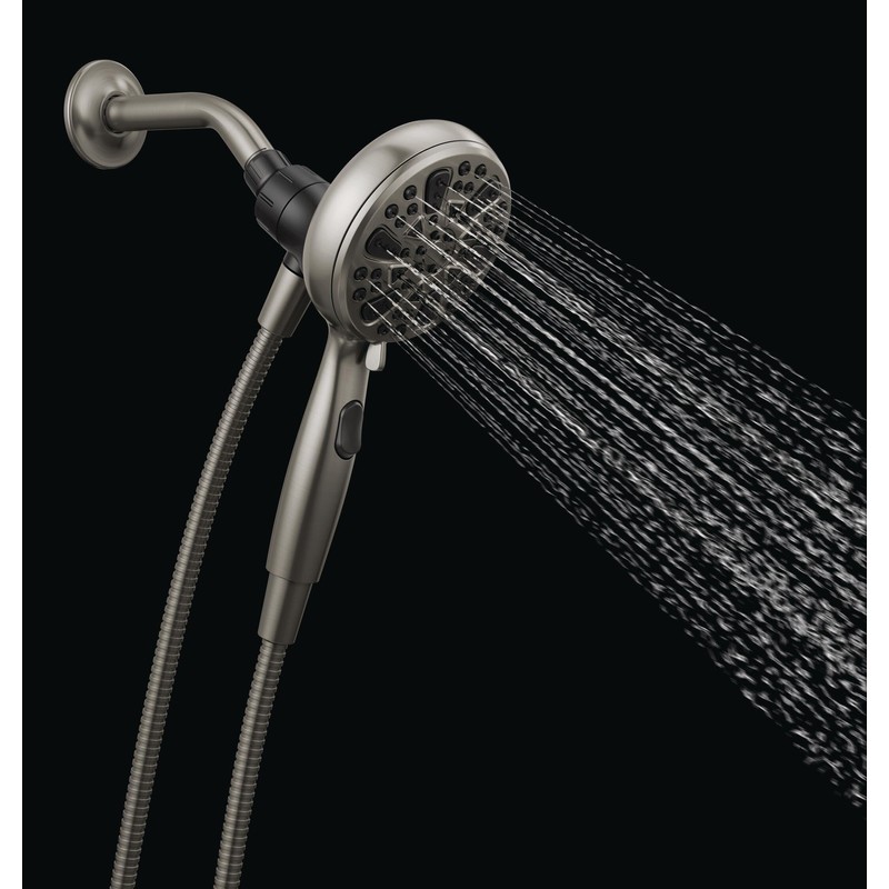 Delta Faucet 6-Spray SureDock Magnetic Shower Head with Handheld Spray,