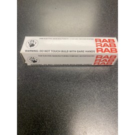 RAB 150W 110-130 VAC Halogen Bulb. New In Packaging