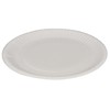 Abena Round Clay-Coated Paper Plates, 7 Inch, Paper-Plate Design, Biodegradable