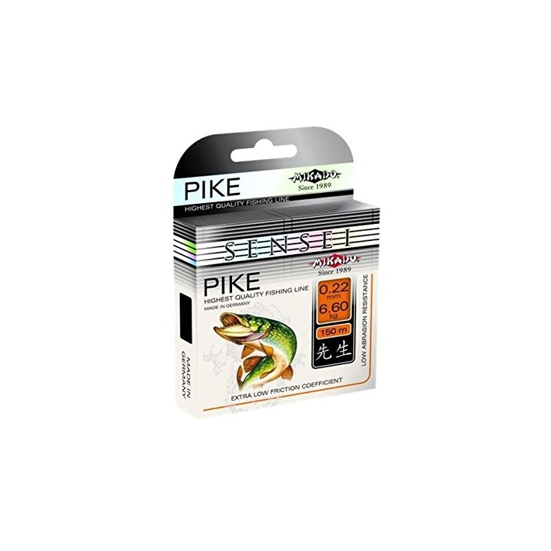 Mikado Pike 0.12 – 0.24 Cord blue blue Size:0.26/8.80