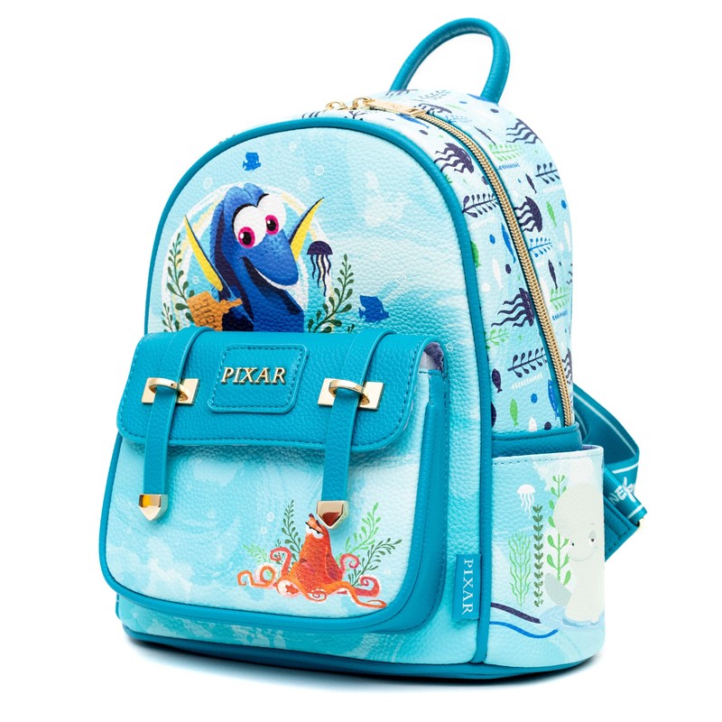 Wondapop Finding Dory - Mini mochila de piel vegano de