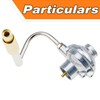 LEVANLIGHTING Roadtrip Grill Regulator Gas Propane Adapter Regulator Compatible with
