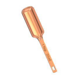 Color Up Premium 1 Tablespoon Measuring Spoon (15 ml) - Stainless Steel Copper Finish, Accurate TBSP for Wet & Dry Ingredients - One Single Table Spoon