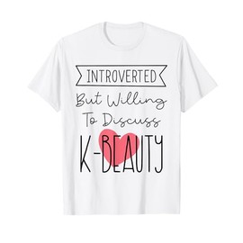 South Korea Fashion K-Beauty Skincare Korean Skin Care T-Shirt