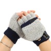 1Pair USB Heated Gloves Adjustable Temperature Electric Heated Gloves for