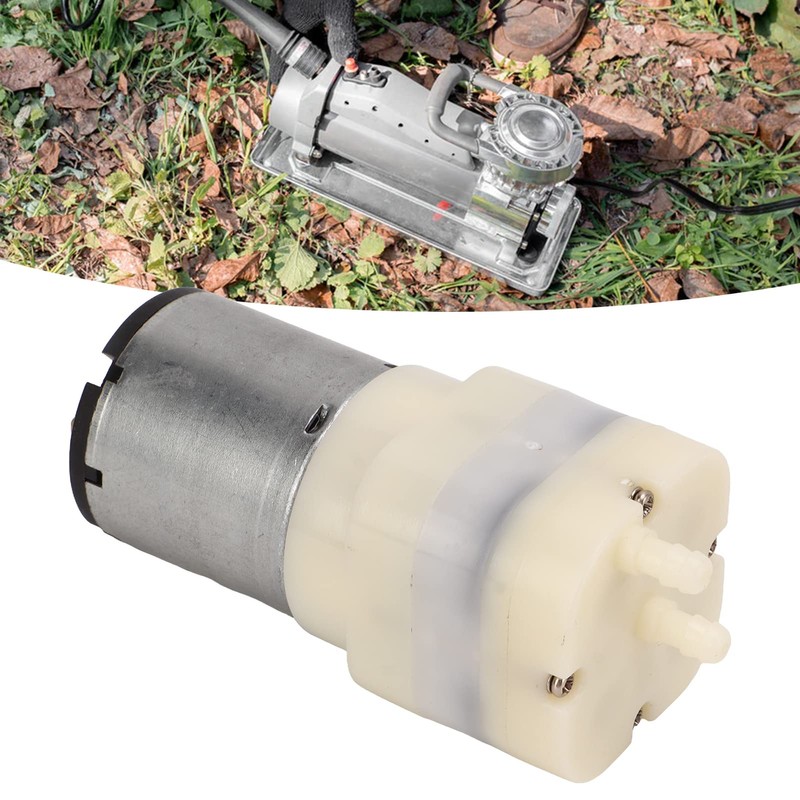 Electric Micro Air Pump 2.5-8.0LPM Low Noise Mini Vacuum Diaphragm