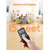 GiveBest 800W Wall Outlet Space Heater with Remote,LED Display Small