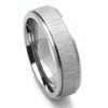 DoubleAccent 6MM Comfort Fit Titanium Wedding Band Flat Hard Brushed