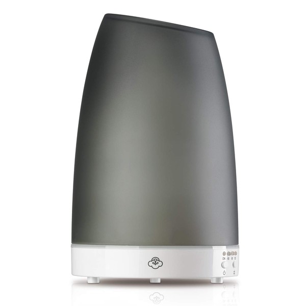 Astro Grey Large 125mm - Glass/White Base Diffuser