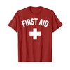 FIRST AID CROSS MEDIC EVENT STAFF UNIFORM EMERGENCY T-Shirt