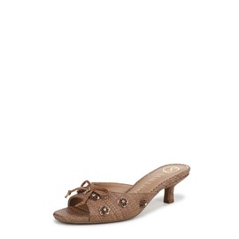 Sam And Libby Women's Ollie Fleur Heeled Sandal, Ash Brown, 6