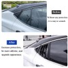 Rifoda for New Camry Window Louvers Air Vent Scoop Shades