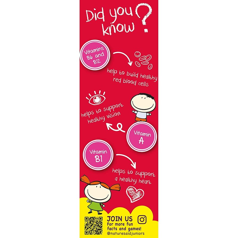 Natures Aid Orange Flavour Multi-Vitamin Drops for Infants and Children,