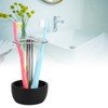 304 Stainless Steel Toothbrush Holder Punch Free Toothbrush Storage Rack