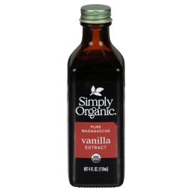 Simply Organic Vanilla Extract 4 oz (Pack of 3)