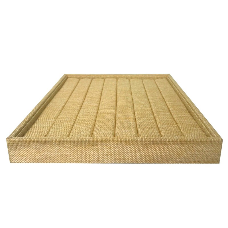 SENYON Jewelry Accessories Display Storage Storage Ring Box (Beige)