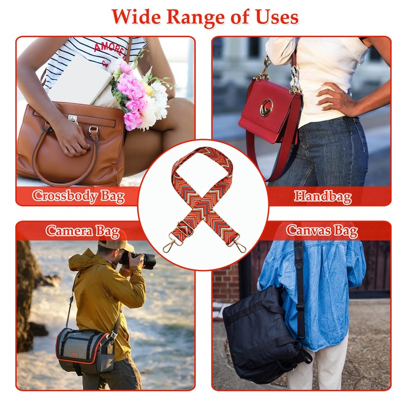 Shoulder Strap for Bags Width 3.8 cm, Bag Strap Boho