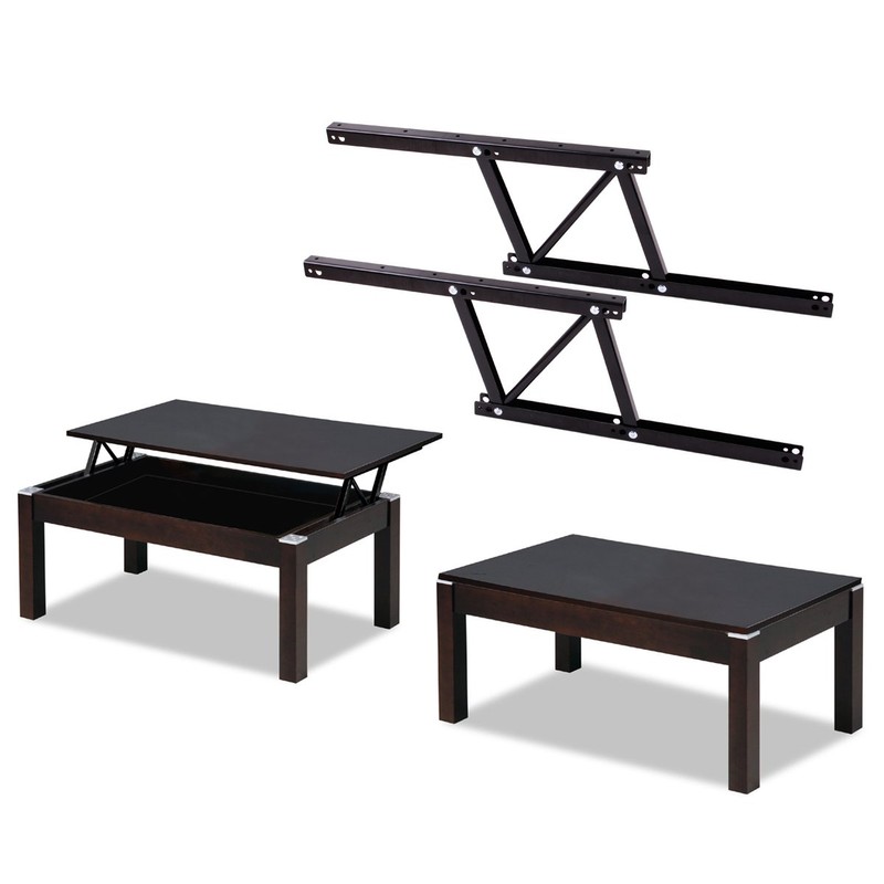 Black Lift up Modern Coffee Table Desk Mechanism Hardware Fitting